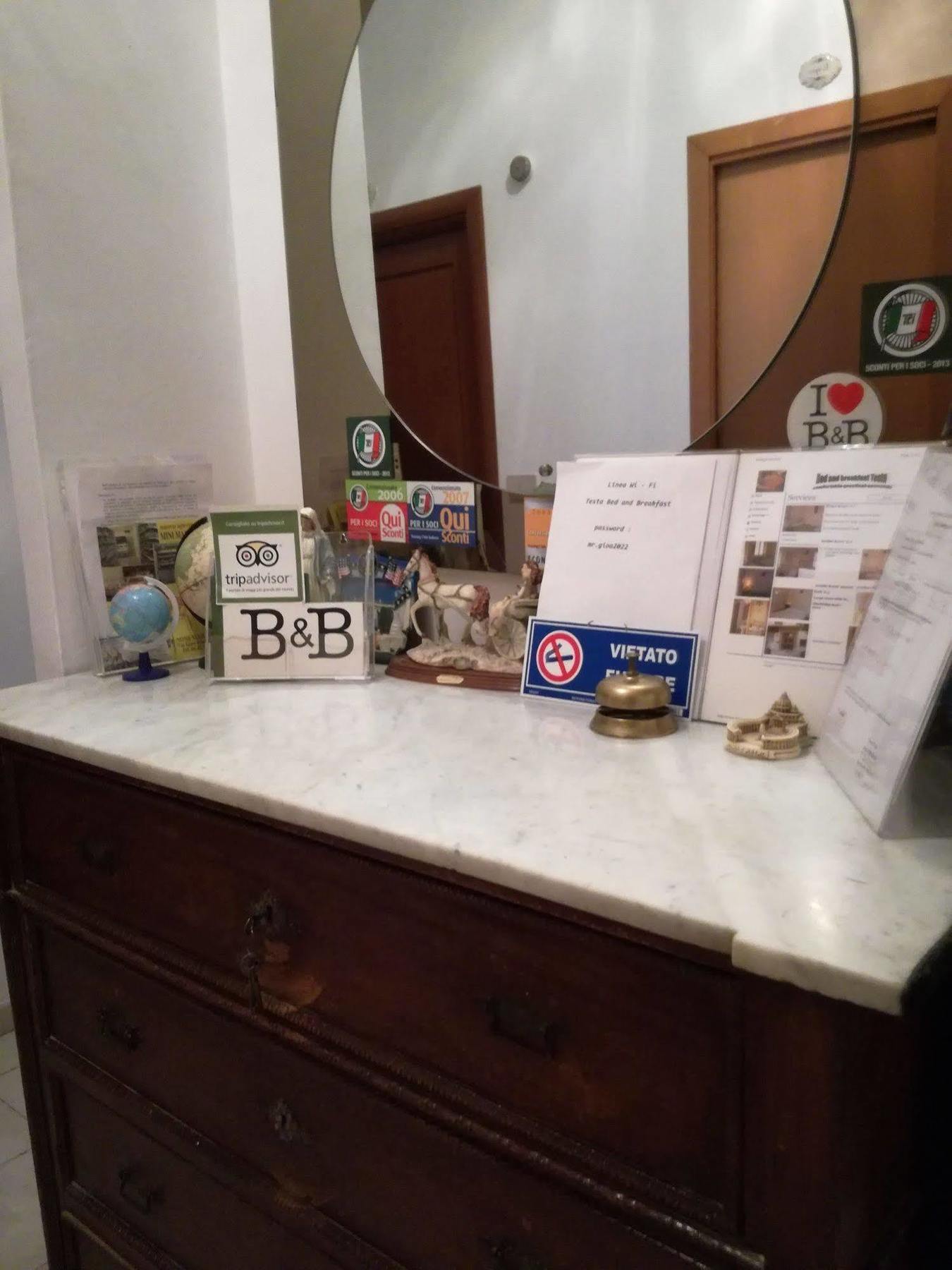 Testa Gioacchino B&B Rome Exterior photo
